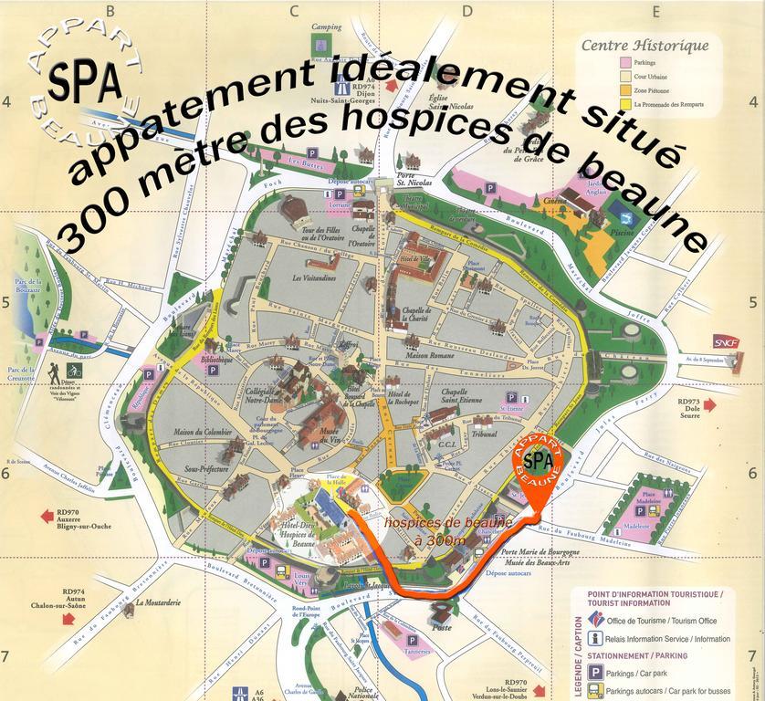 Appart' Spa Et Sauna Privatif Au Coeur De Beaune Dış mekan fotoğraf